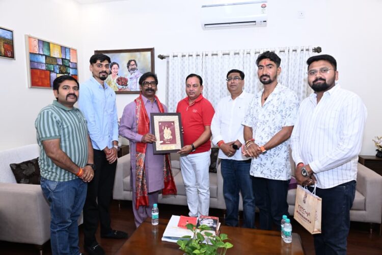 मुख्यमंत्री हेमन्त सोरेन से “ शिवाला सेवा समिति” के प्रतिनिधिमंडल ने शिष्टाचार भेंट की !